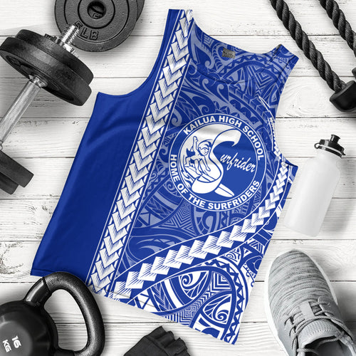 Kailua High School Tank Top Tribal Polynesian Pride Style