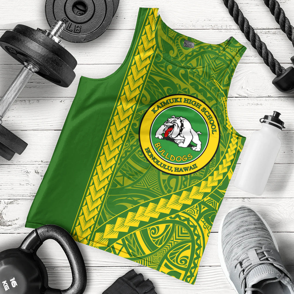Kaimuki High School Tank Top Tribal Polynesian Pride Style