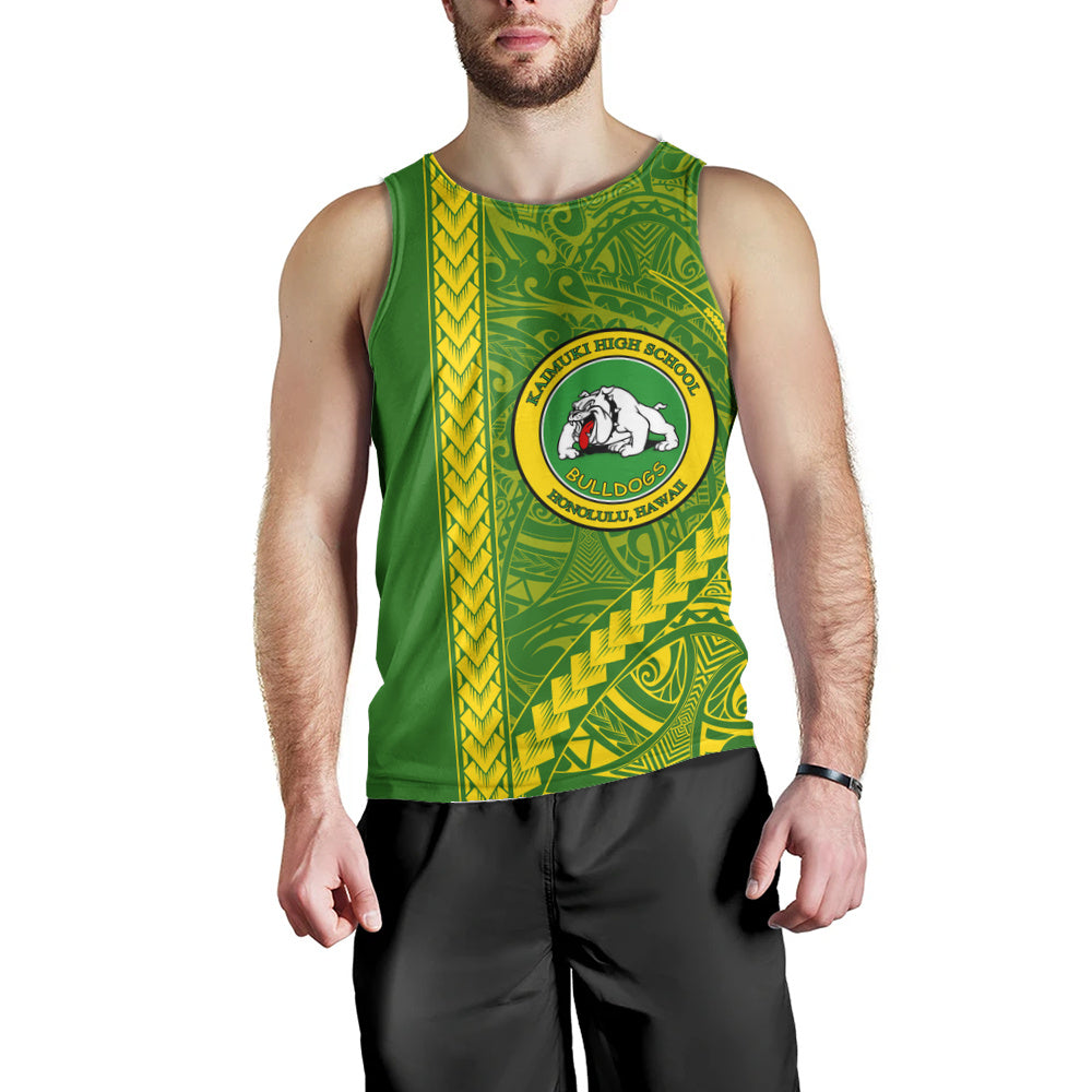Kaimuki High School Tank Top Tribal Polynesian Pride Style