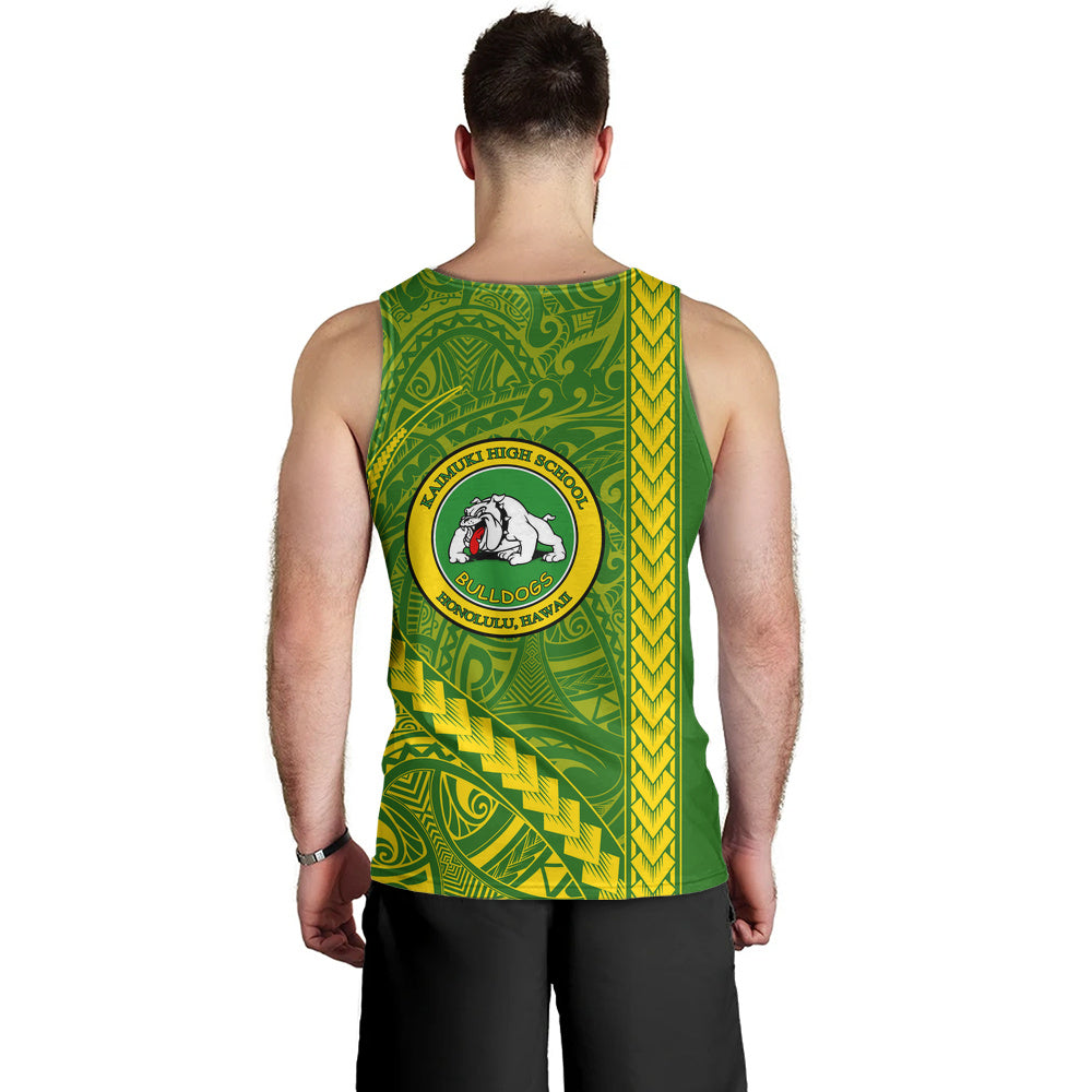 Kaimuki High School Tank Top Tribal Polynesian Pride Style