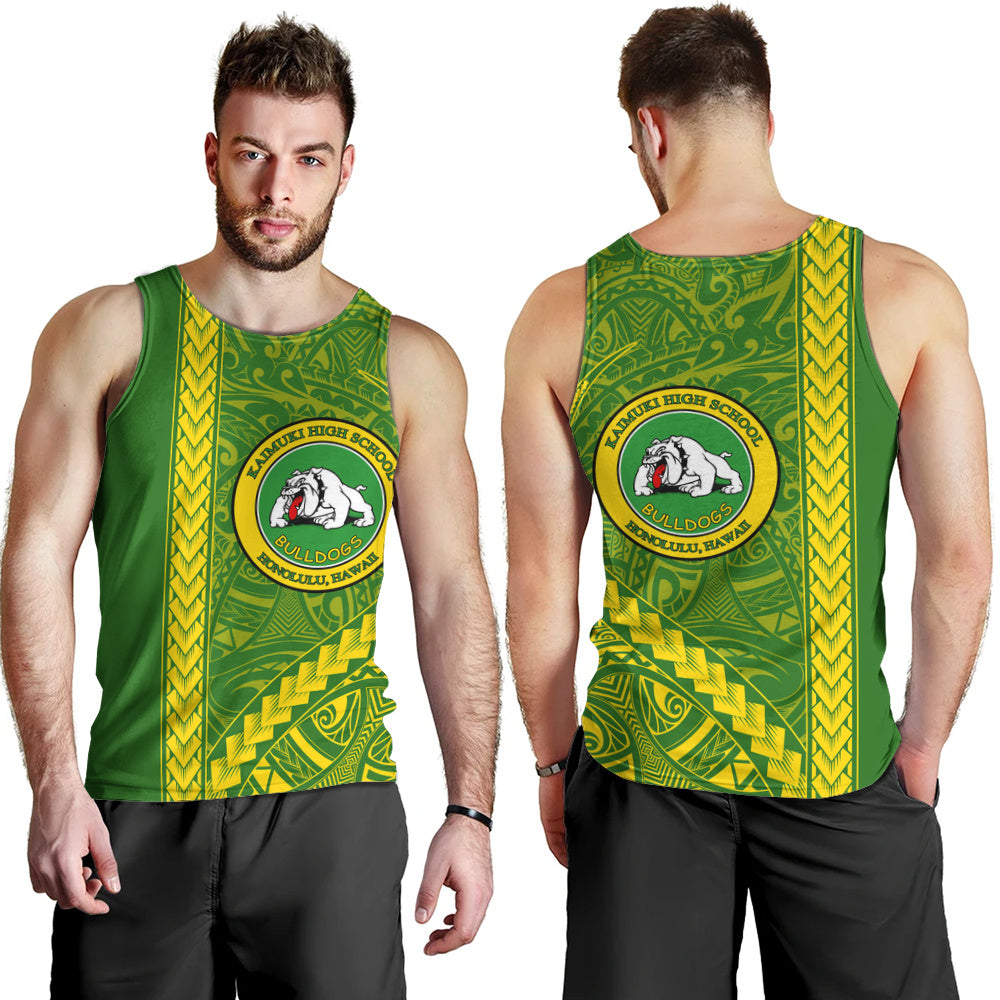 Kaimuki High School Tank Top Tribal Polynesian Pride Style