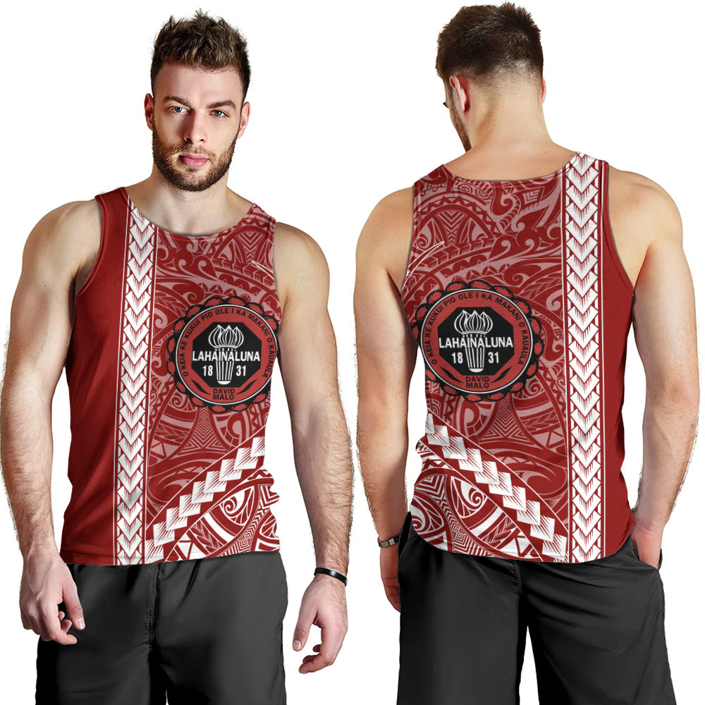 Lahainaluna High School Tank Top Tribal Polynesian Pride Style