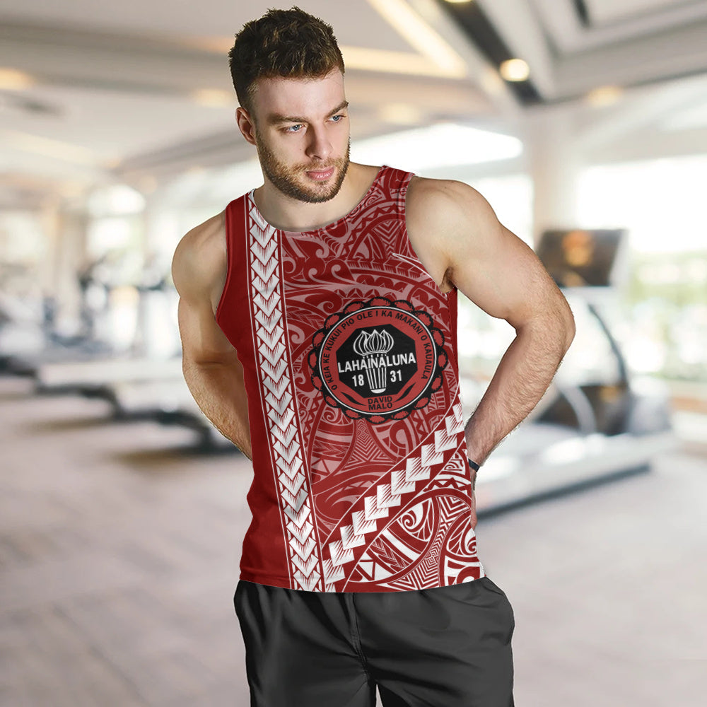 Lahainaluna High School Tank Top Tribal Polynesian Pride Style