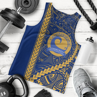 Laupāhoehoe Community Public Charter School Tank Top Tribal Polynesian Pride Style