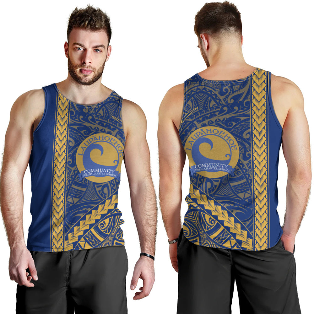 Laupāhoehoe Community Public Charter School Tank Top Tribal Polynesian Pride Style