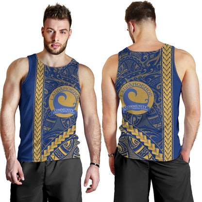 Laupāhoehoe Community Public Charter School Tank Top Tribal Polynesian Pride Style