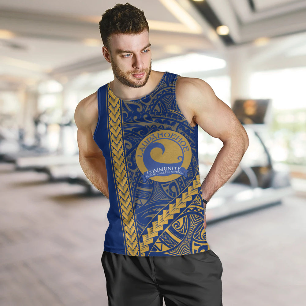 Laupāhoehoe Community Public Charter School Tank Top Tribal Polynesian Pride Style