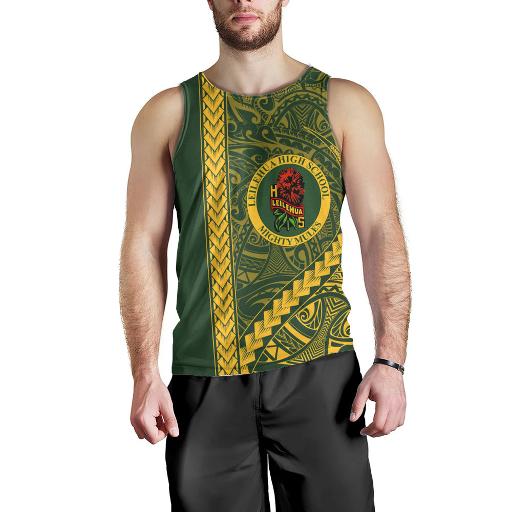 Leilehua High School Tank Top Tribal Polynesian Pride Style