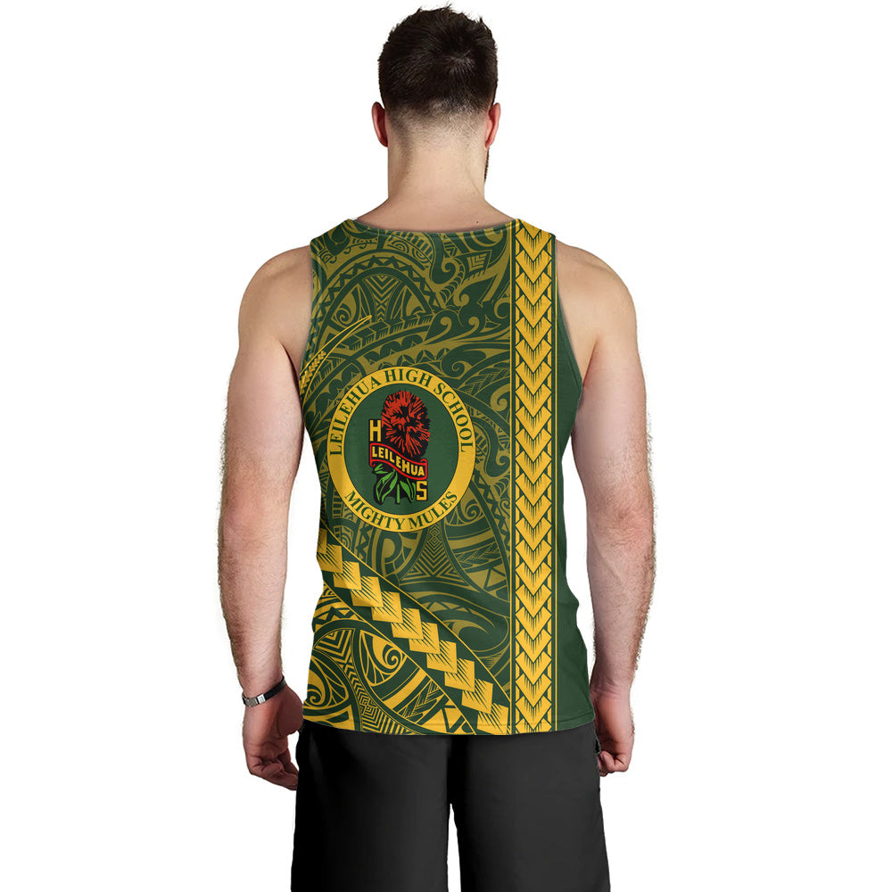 Leilehua High School Tank Top Tribal Polynesian Pride Style