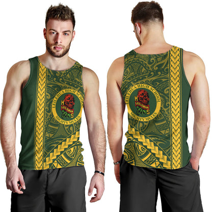Leilehua High School Tank Top Tribal Polynesian Pride Style