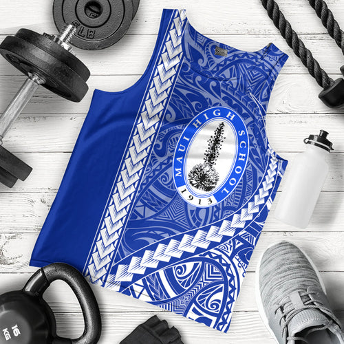 Maui High School Tank Top Tribal Polynesian Pride Style