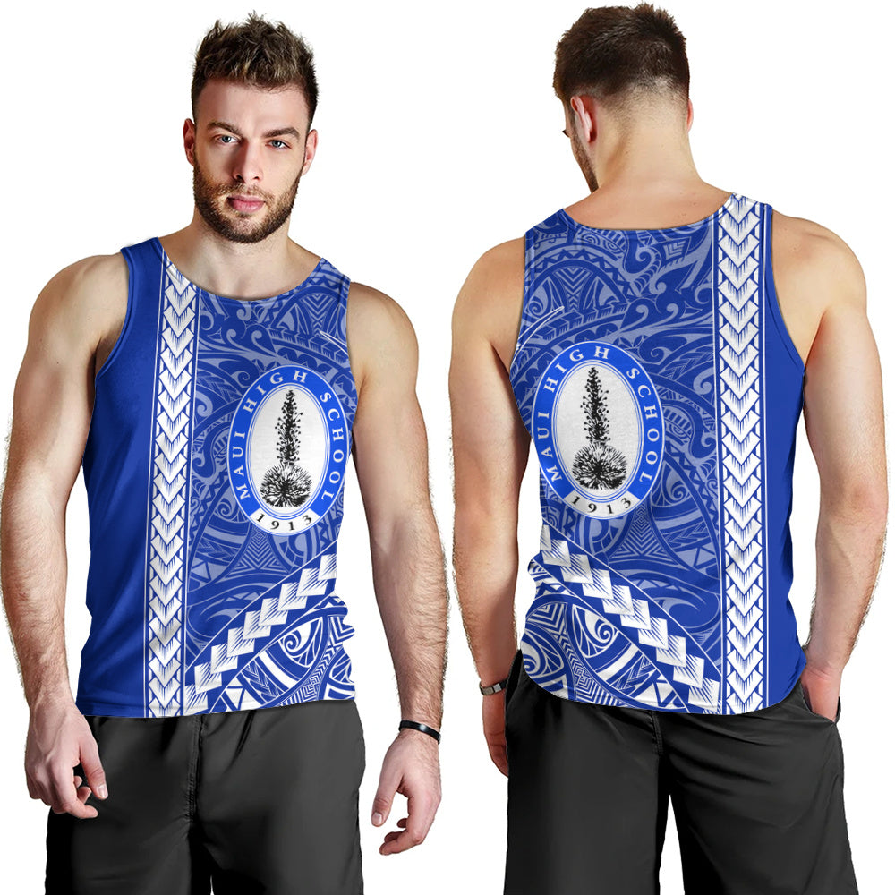 Maui High School Tank Top Tribal Polynesian Pride Style