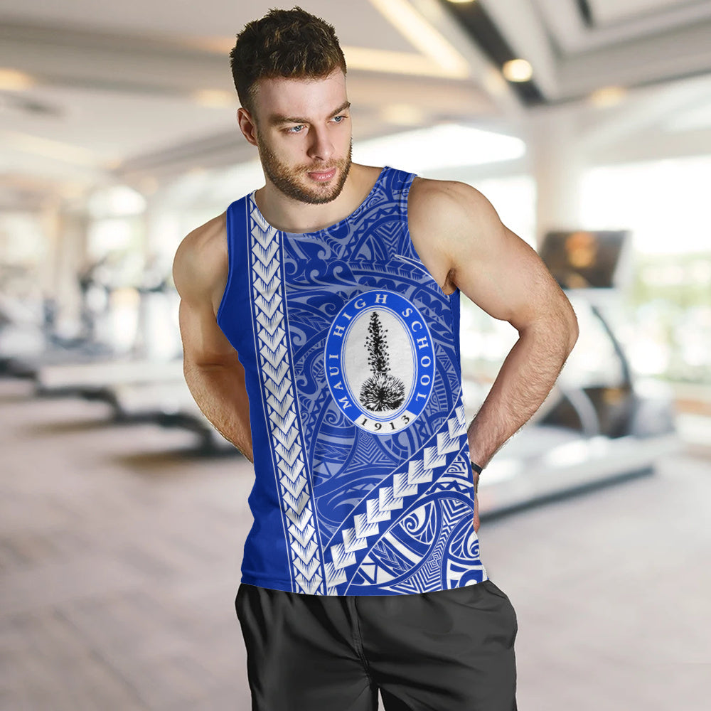 Maui High School Tank Top Tribal Polynesian Pride Style