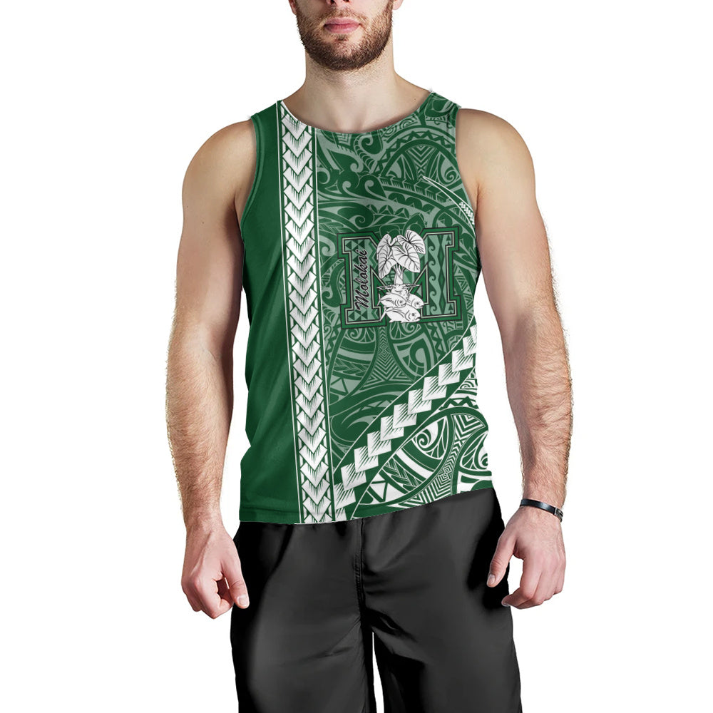 Molokaʻi High School Tank Top Tribal Polynesian Pride Style
