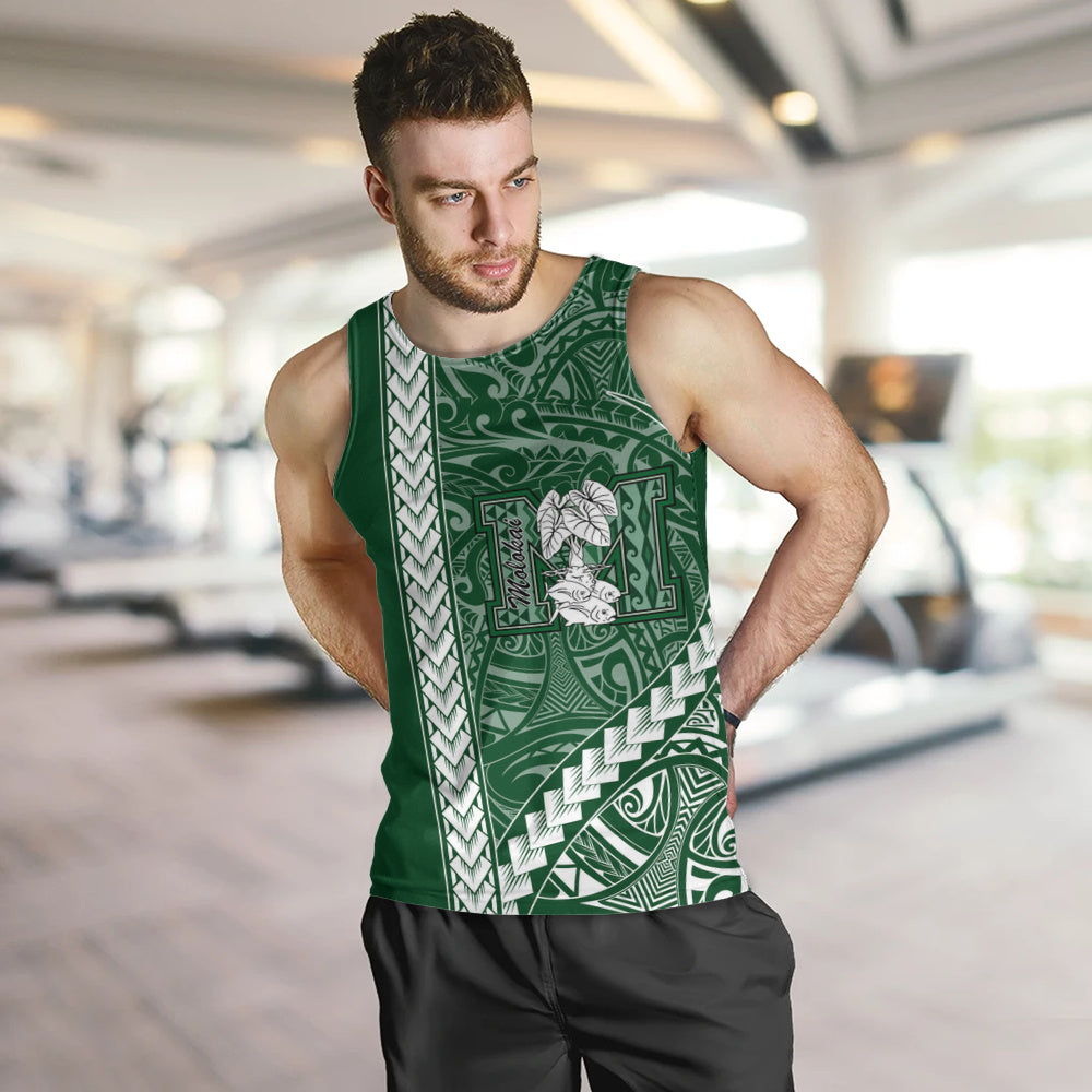 Molokaʻi High School Tank Top Tribal Polynesian Pride Style