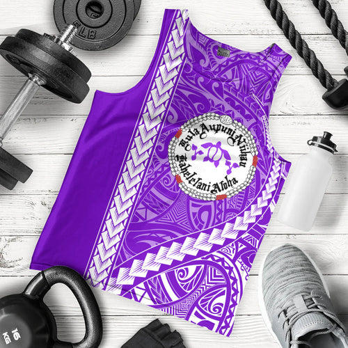Ni'ihau High and Elementary School Tank Top Tribal Polynesian Pride Style