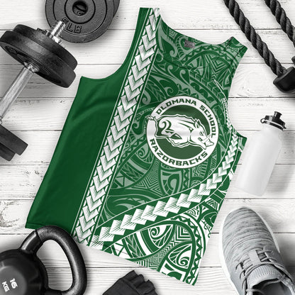 Olomana High & Intermediate School Tank Top Tribal Polynesian Pride Style