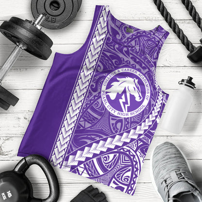 Pearl City High School (Hawaii) Tank Top Tribal Polynesian Pride Style