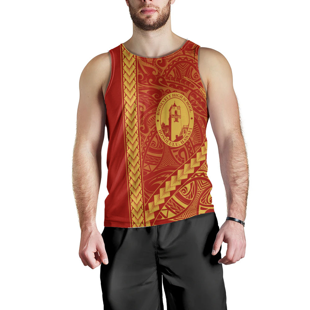 President Theodore Roosevelt High School Tank Top Tribal Polynesian Pride Style