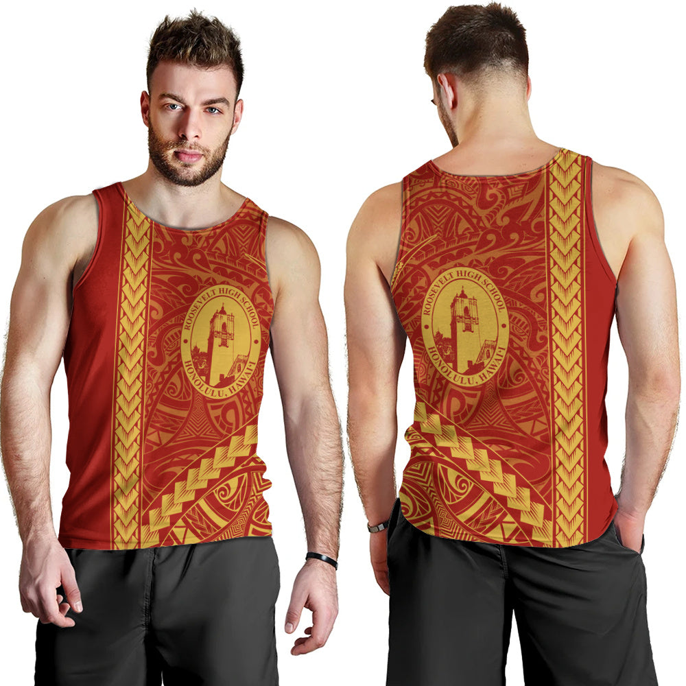President Theodore Roosevelt High School Tank Top Tribal Polynesian Pride Style