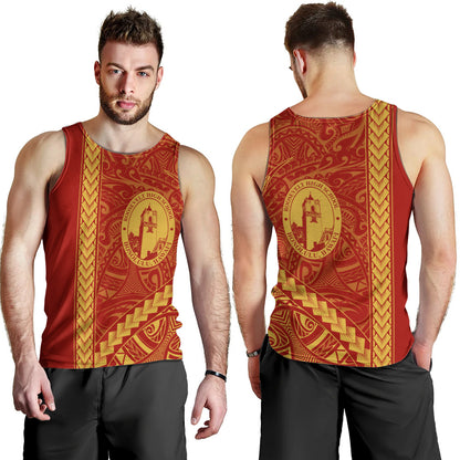 President Theodore Roosevelt High School Tank Top Tribal Polynesian Pride Style