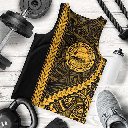 President William McKinley High School Tank Top Tribal Polynesian Pride Style
