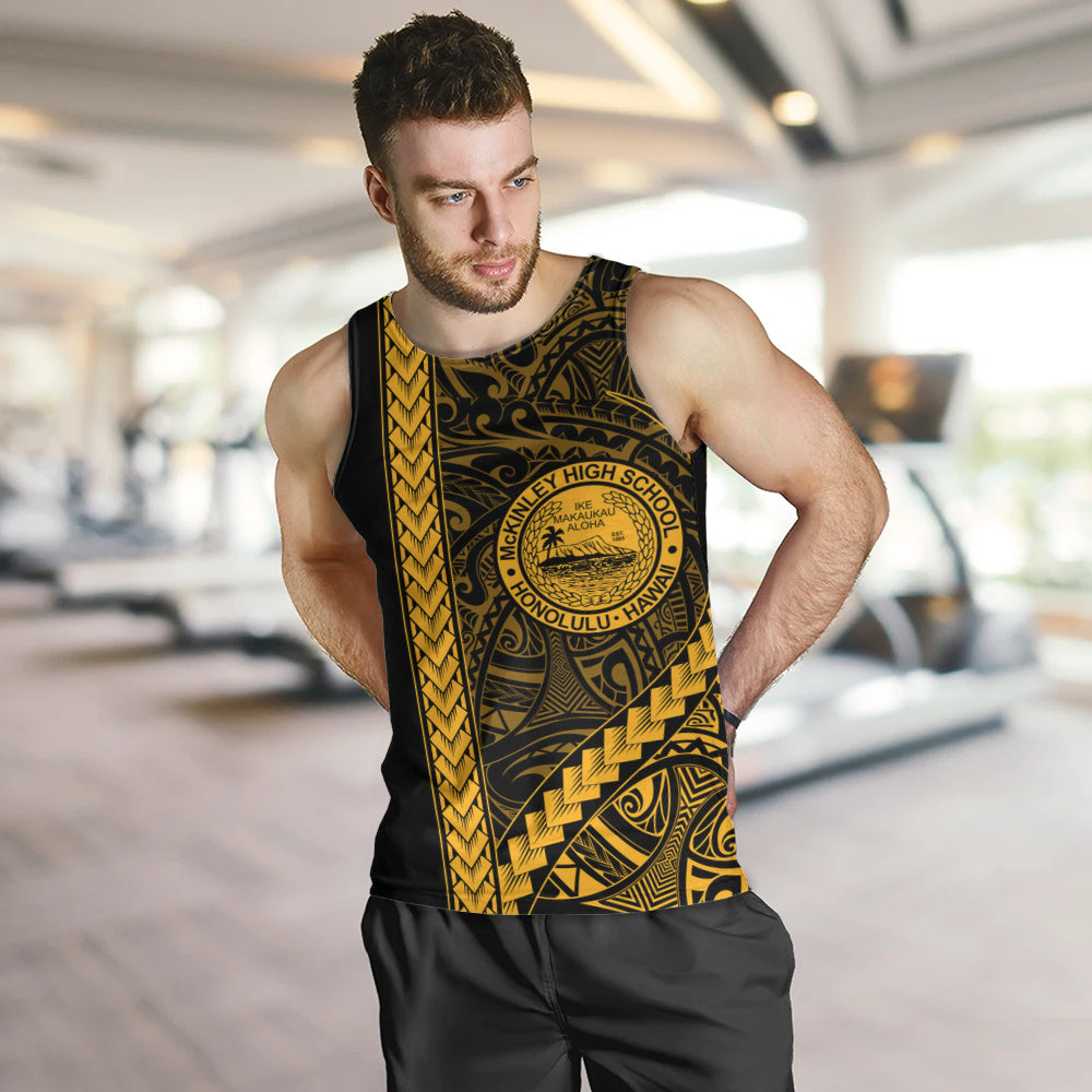 President William McKinley High School Tank Top Tribal Polynesian Pride Style