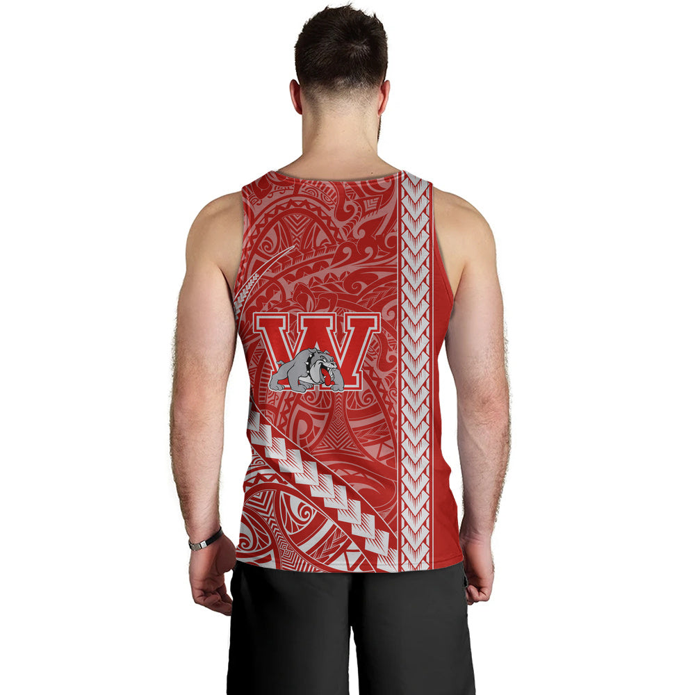 Waialua High and Intermediate School Tank Top Tribal Polynesian Pride Style