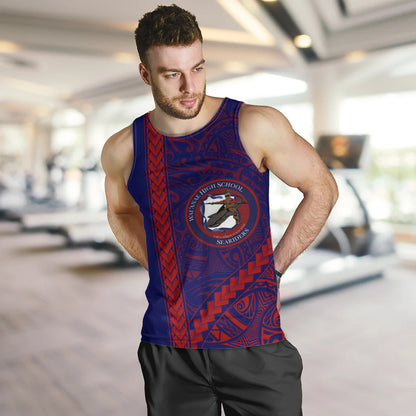 Waianae High School Tank Top Tribal Polynesian Pride Style