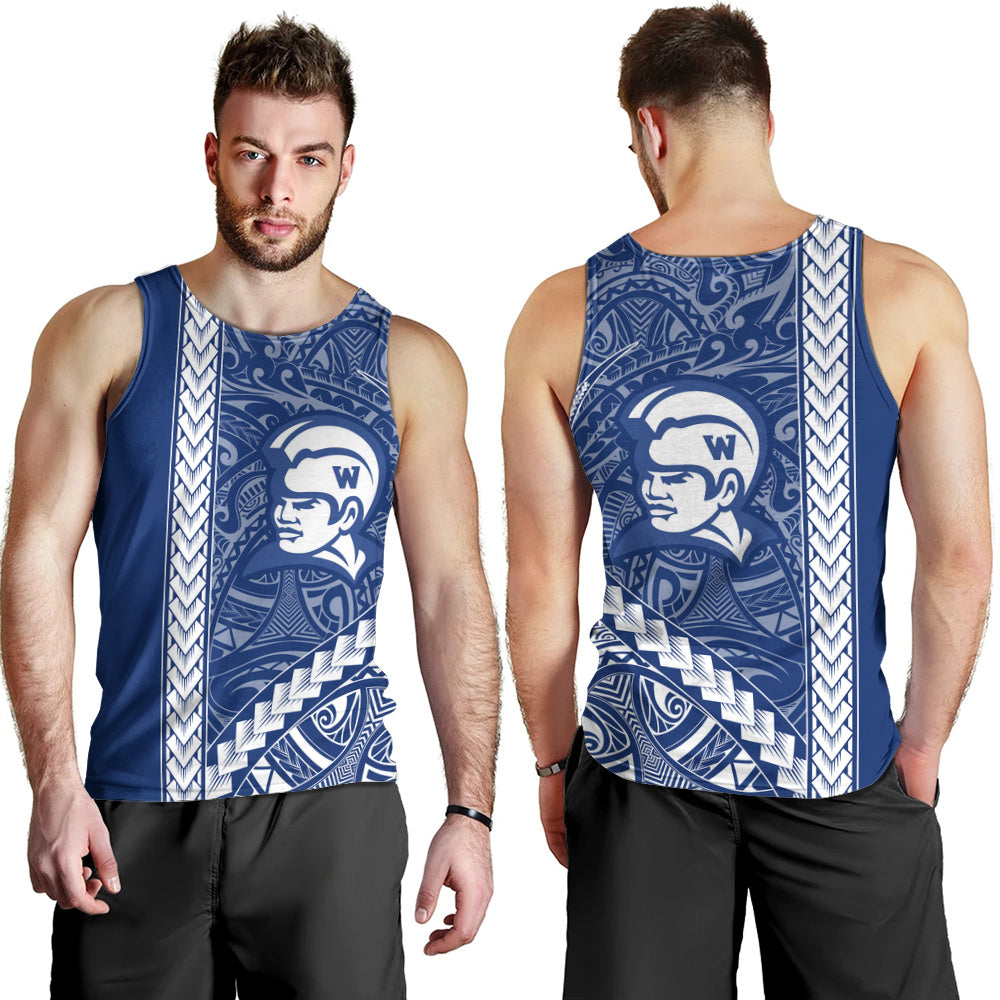 Waimea High School Tank Top Tribal Polynesian Pride Style