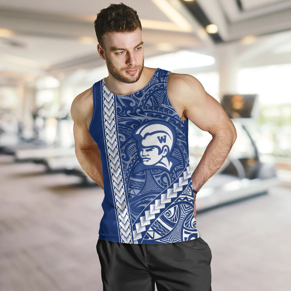 Waimea High School Tank Top Tribal Polynesian Pride Style
