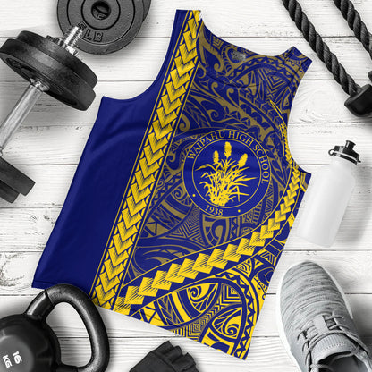 Waipahu High School Tank Top Tribal Polynesian Pride Style