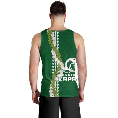 Kapaa High School Tank Top Puakenikeni Maile Flower Lei