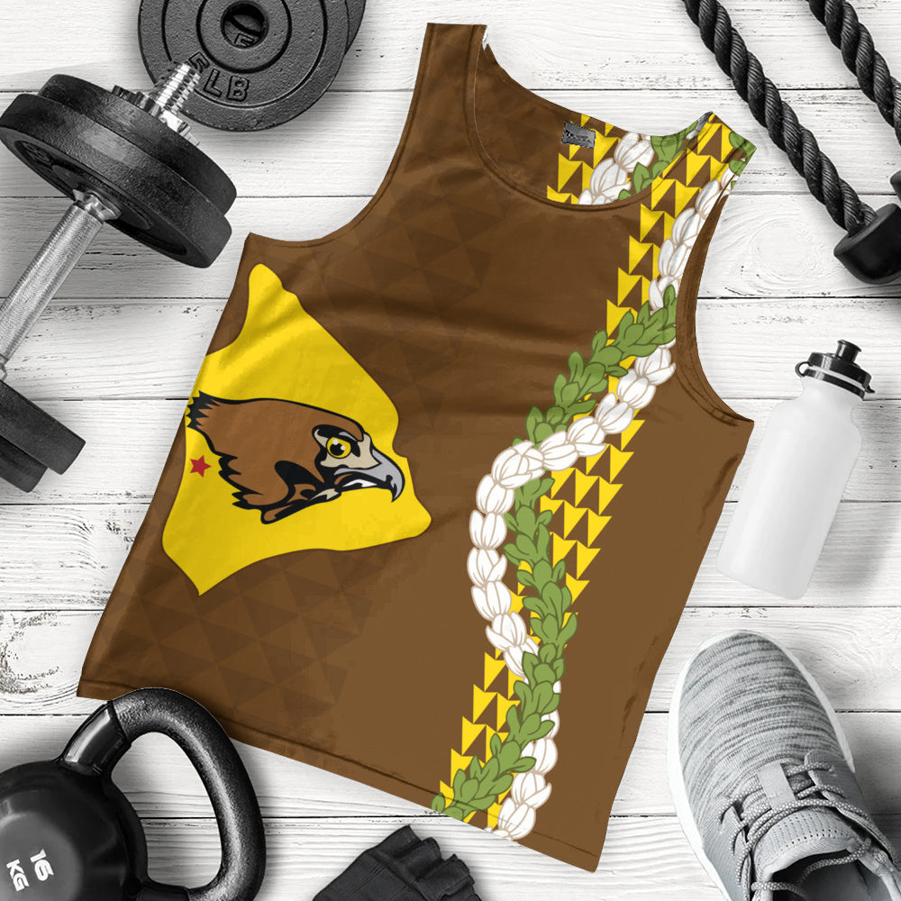 ke kula o ehunuikaimalino Tank Top Puakenikeni Maile Flower Lei