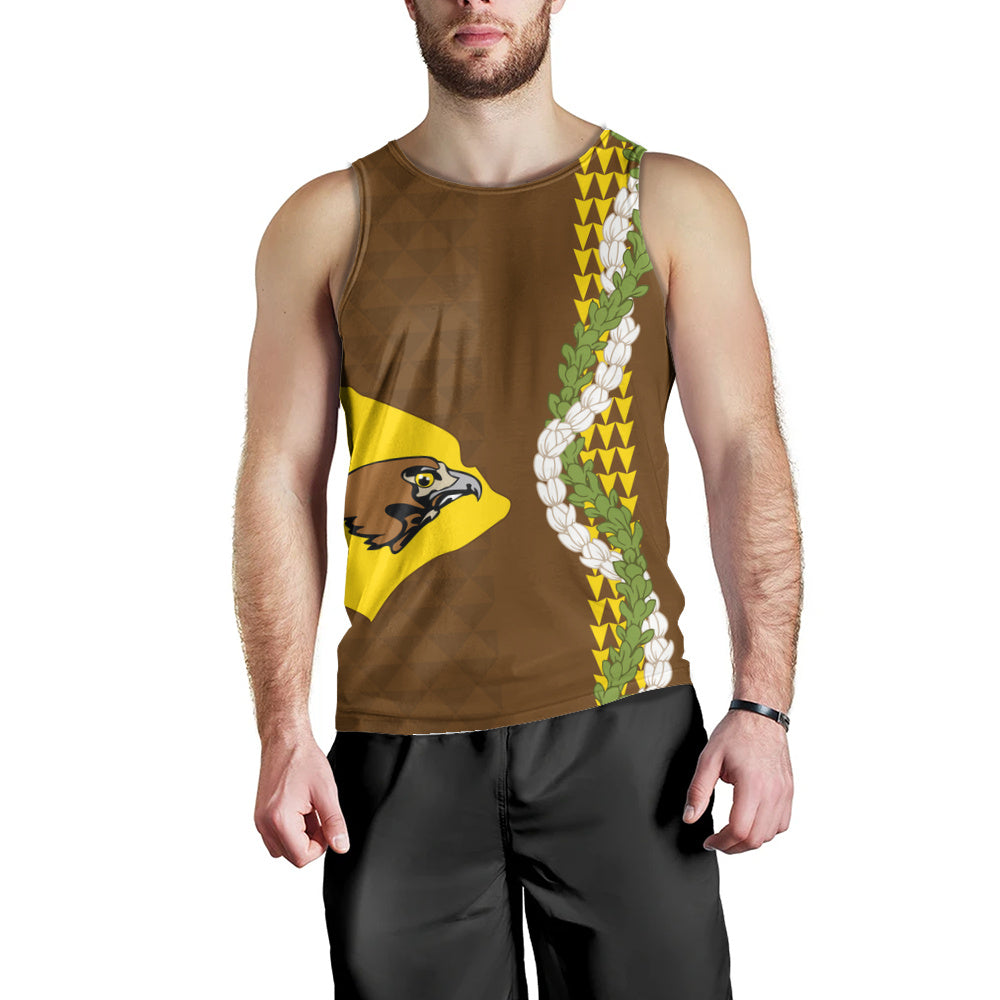 ke kula o ehunuikaimalino Tank Top Puakenikeni Maile Flower Lei