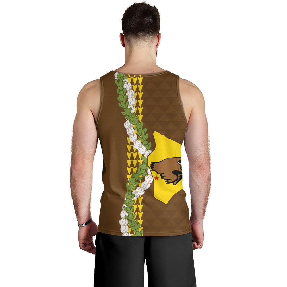 ke kula o ehunuikaimalino Tank Top Puakenikeni Maile Flower Lei