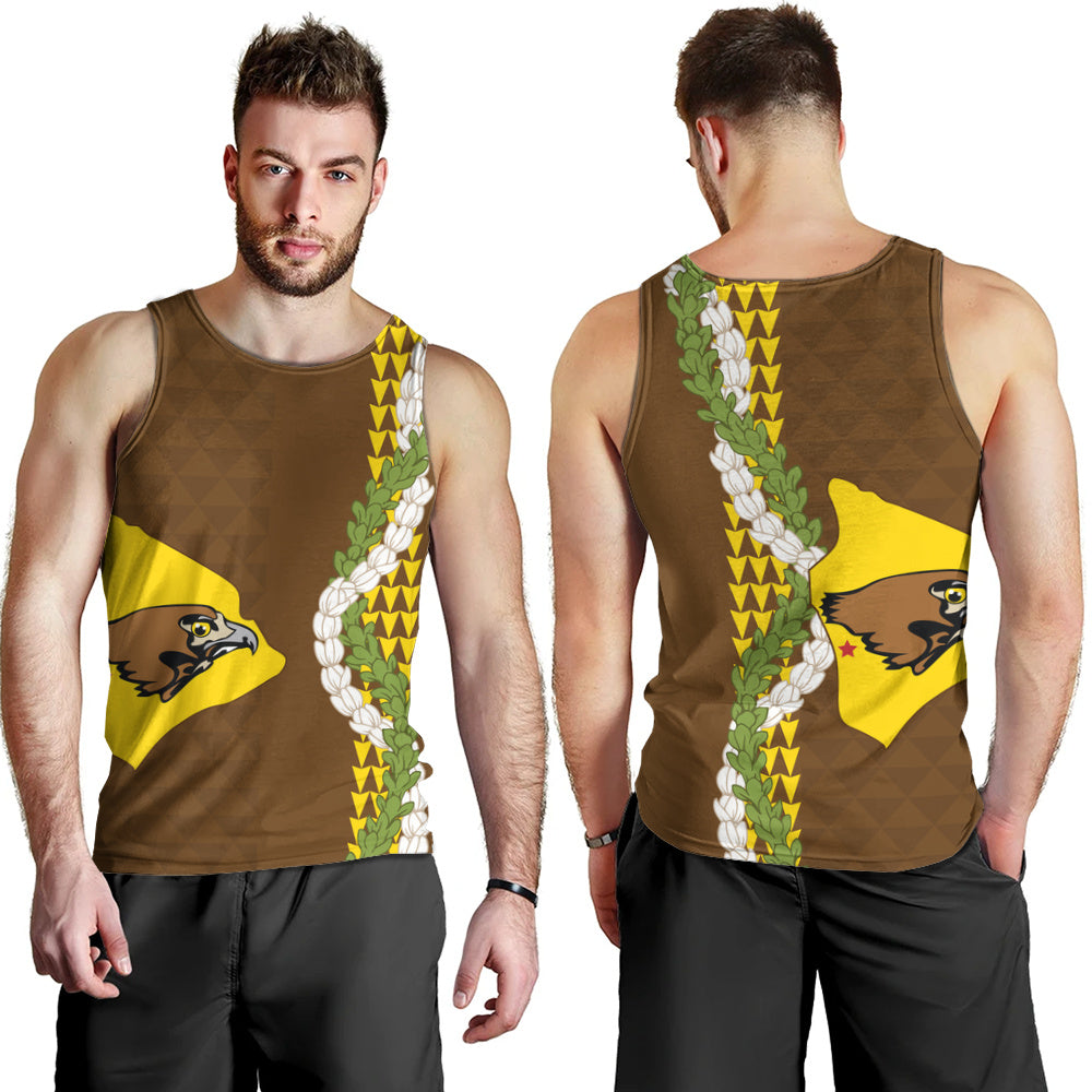 ke kula o ehunuikaimalino Tank Top Puakenikeni Maile Flower Lei