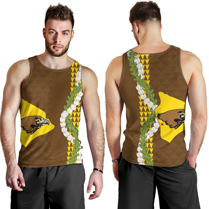 ke kula o ehunuikaimalino Tank Top Puakenikeni Maile Flower Lei