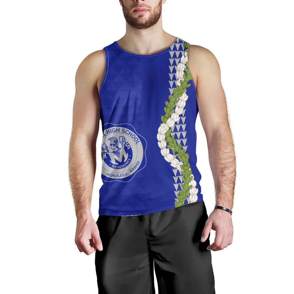 moanalua high school Tank Top Puakenikeni Maile Flower Lei