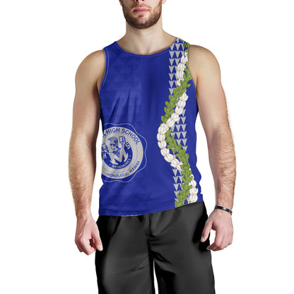 moanalua high school Tank Top Puakenikeni Maile Flower Lei