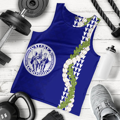 Waiakea High School Tank Top Puakenikeni Maile Flower Lei