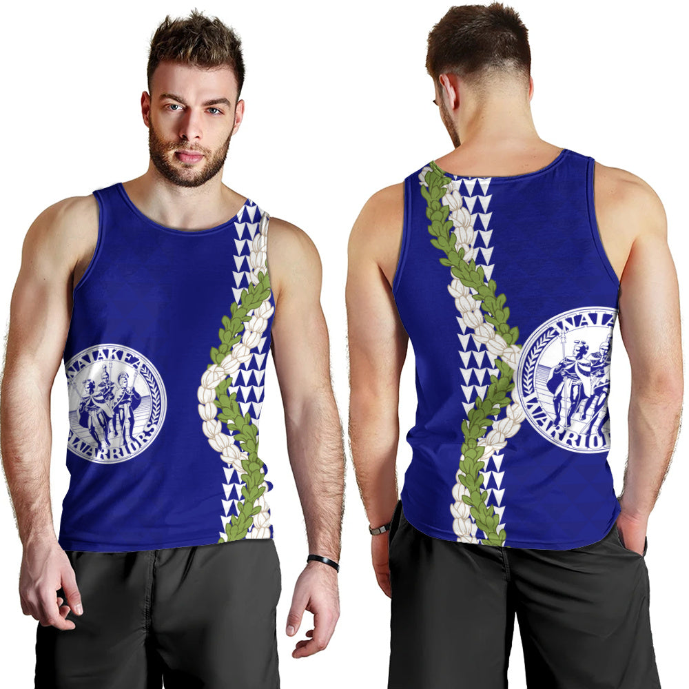 Waiakea High School Tank Top Puakenikeni Maile Flower Lei