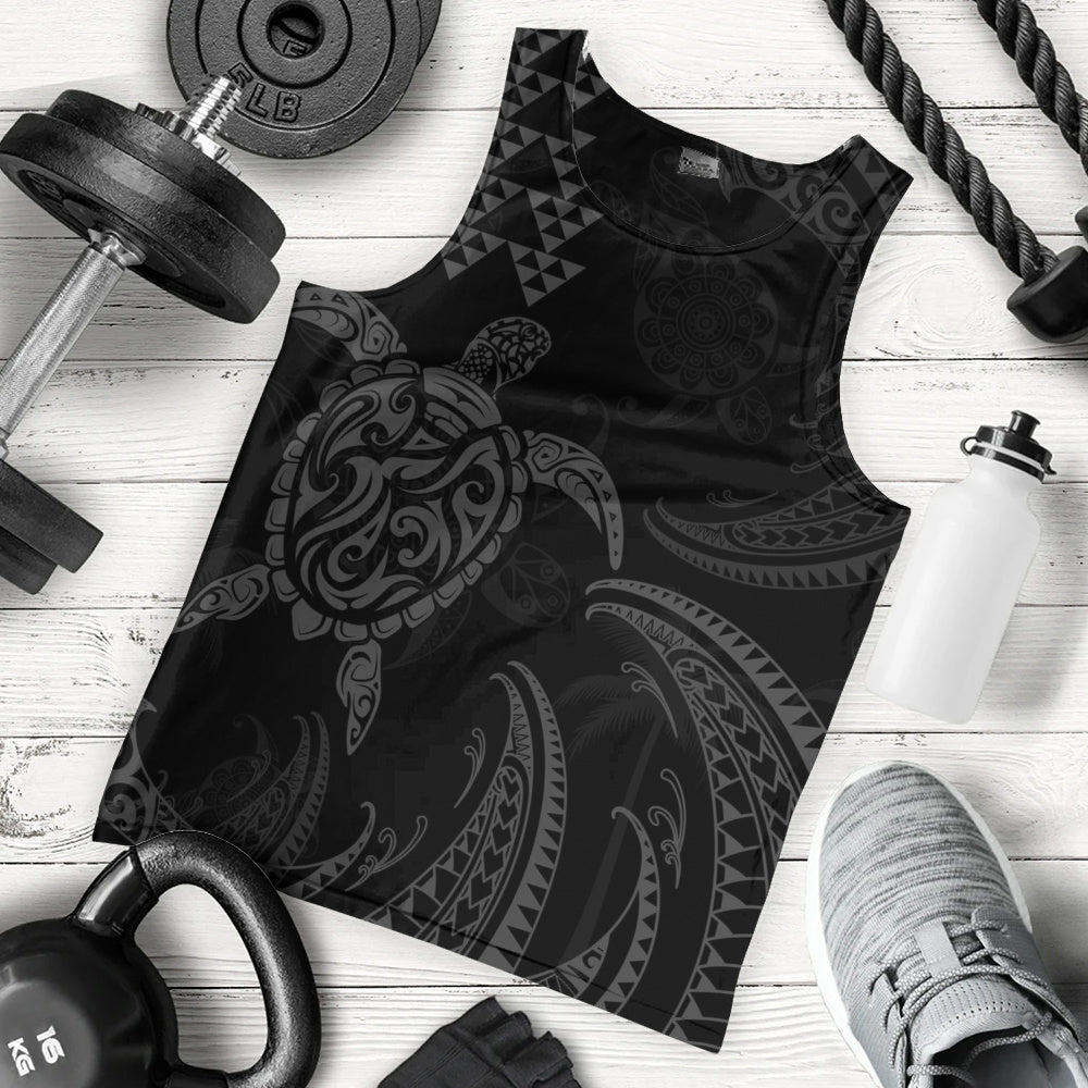 Hawaii Tank Top Polynesian Turtle Tribal Ocean Spirit