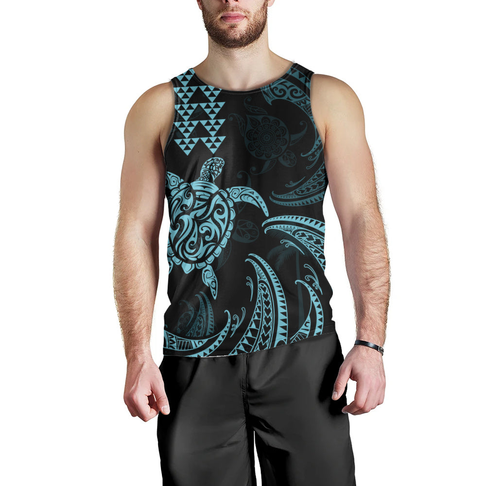 Hawaii Tank Top Polynesian Turtle Tribal Ocean Spirit