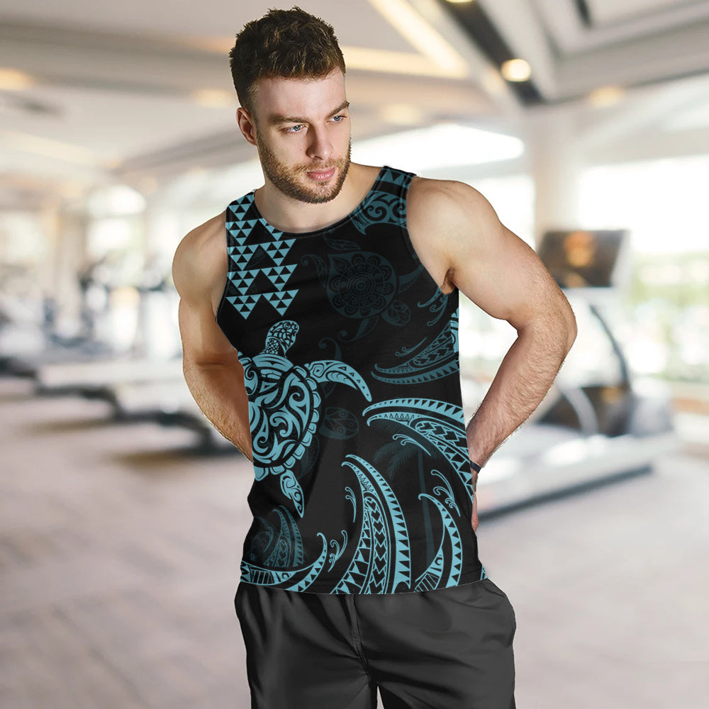 Hawaii Tank Top Polynesian Turtle Tribal Ocean Spirit