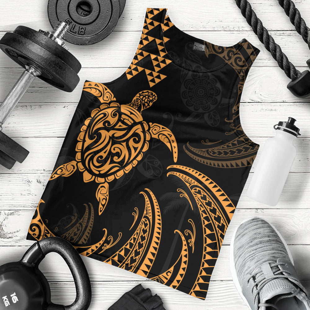 Hawaii Tank Top Polynesian Turtle Tribal Ocean Spirit