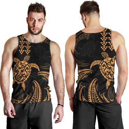 Hawaii Tank Top Polynesian Turtle Tribal Ocean Spirit