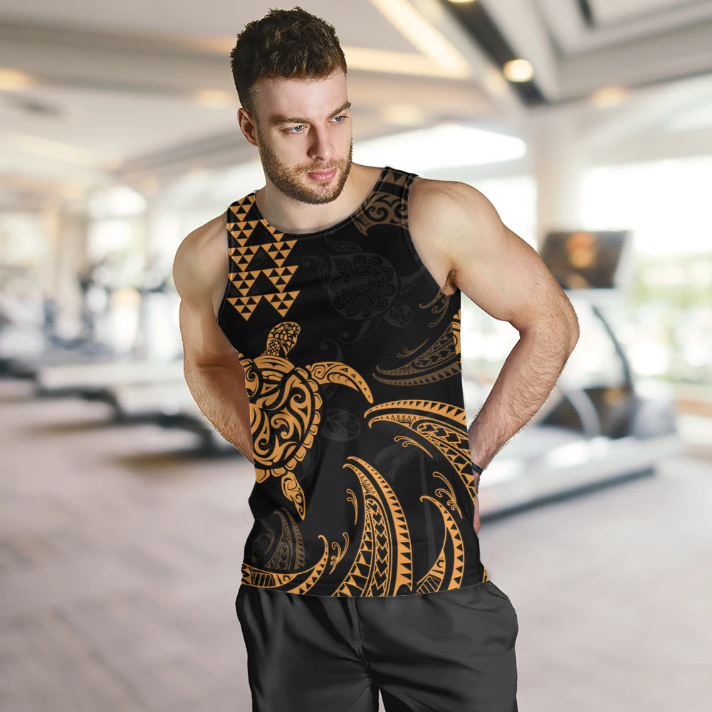 Hawaii Tank Top Polynesian Turtle Tribal Ocean Spirit