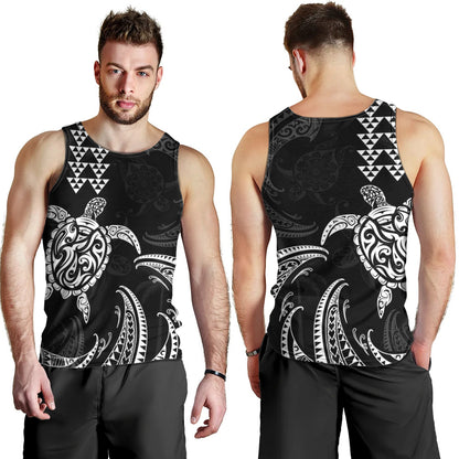 Hawaii Tank Top Polynesian Turtle Tribal Ocean Spirit
