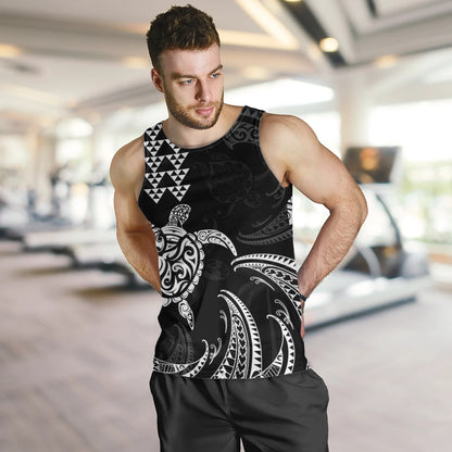 Hawaii Tank Top Polynesian Turtle Tribal Ocean Spirit